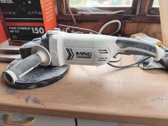 Preview of the first image of mac alister 230mm disc angle grinder.