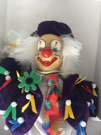Image 2 of World of Clowns. Hand painted fine porcelain doll