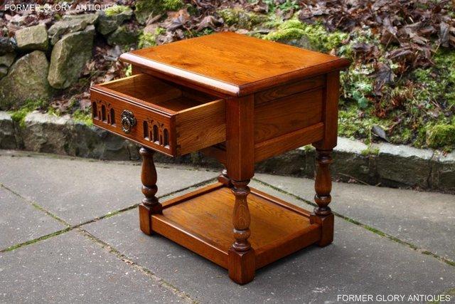 Image 52 of OLD CHARM LIGHT OAK PHONE LAMP TABLE BEDSIDE CABINET STAND