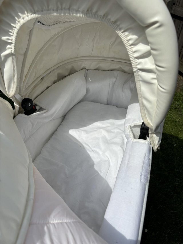 Preview of the first image of Beautiful babys pram brilliant condition.