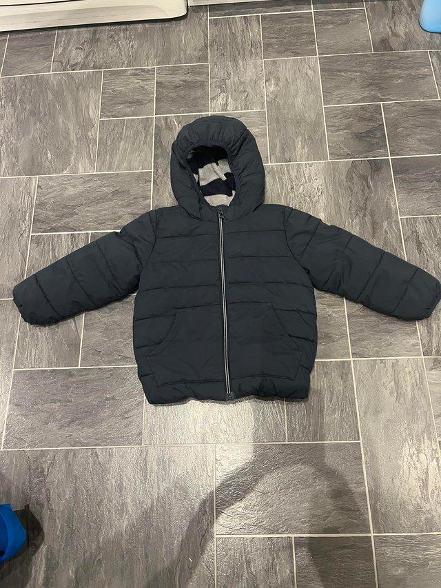 Preview of the first image of Next boys winter coat age 2-3 yrs old.