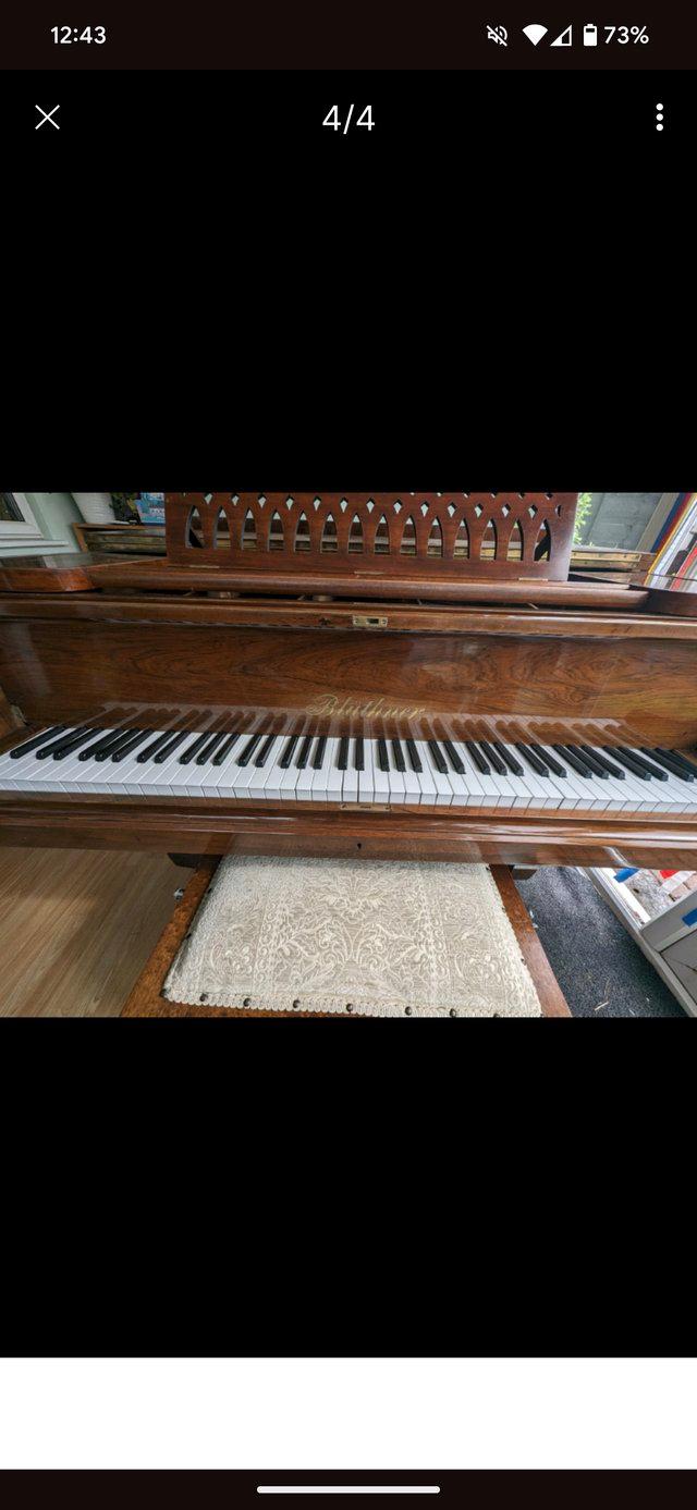 Preview of the first image of Blüthner Grand Piano for sale.