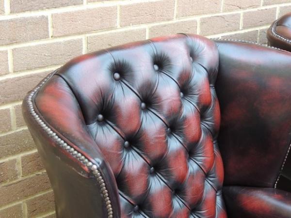 Image 16 of Chesterfield Vintage Queen Anne Armchairs (UK Delivery)