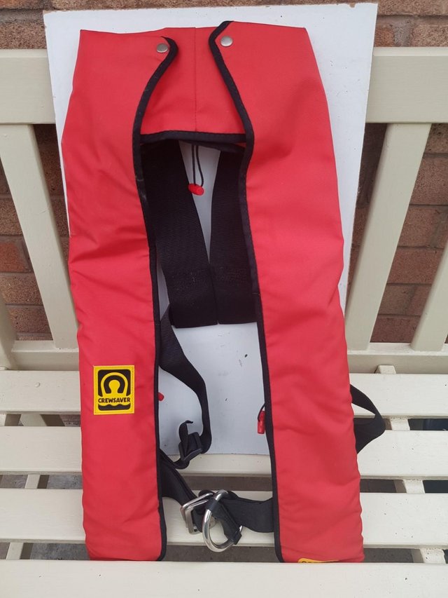 Preview of the first image of Sailing - Inflatable Lifer Saver / Harness Now SOLD..
