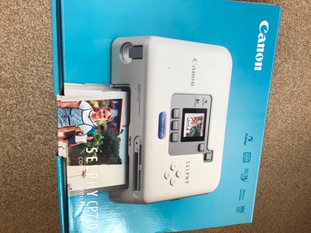 Preview of the first image of Canon compact photo printer for home use.