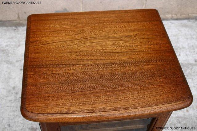 Image 54 of AN ERCOL GOLDEN DAWN CD CABINET CUPBOARD LAMP TABLE STAND