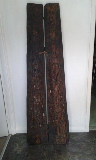 Preview of the first image of Wood Art Rare Old Turkish threshing implement..
