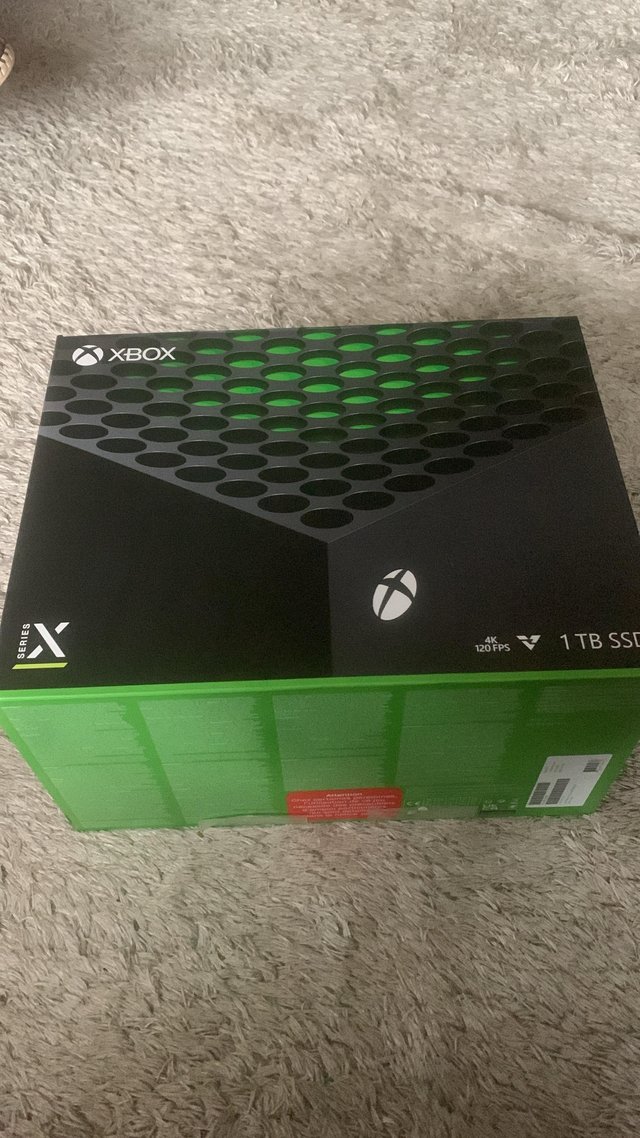 Preview of the first image of Xbox series x boxed 1tb.