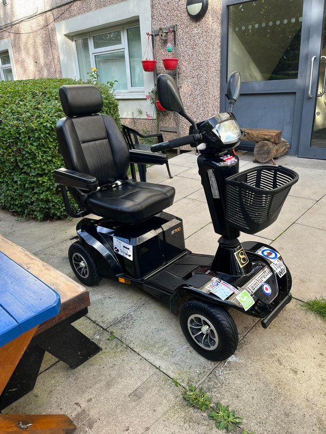 Preview of the first image of Mobility scooter S700 large immaculate condition.