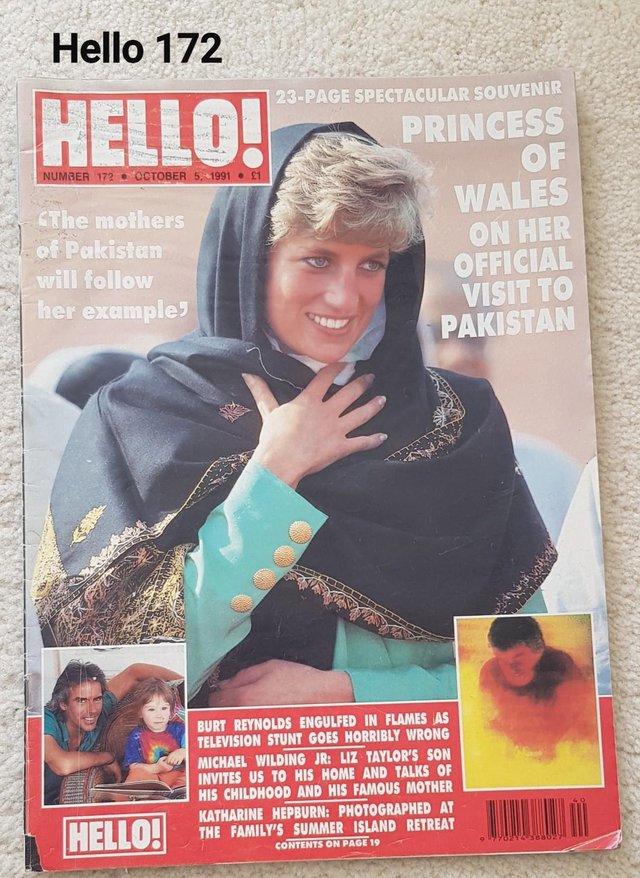 Preview of the first image of Hello Magazine 172 - Diana - Official Visit to Pakistan.