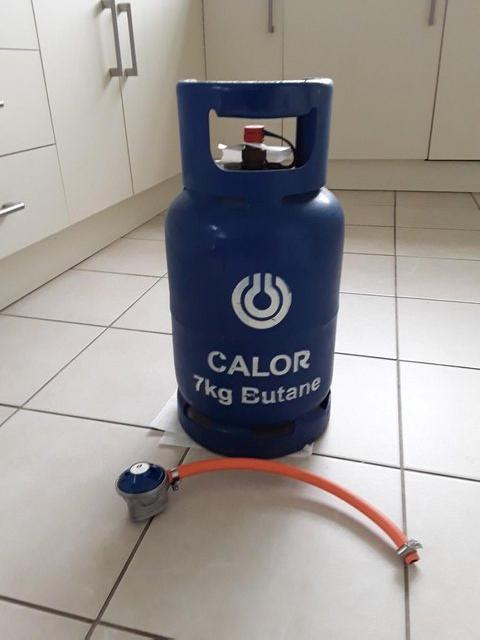Preview of the first image of CALOR GAS BUTAIN 7Kg BOTTLEEMPTY,PLUS REGULATOR..