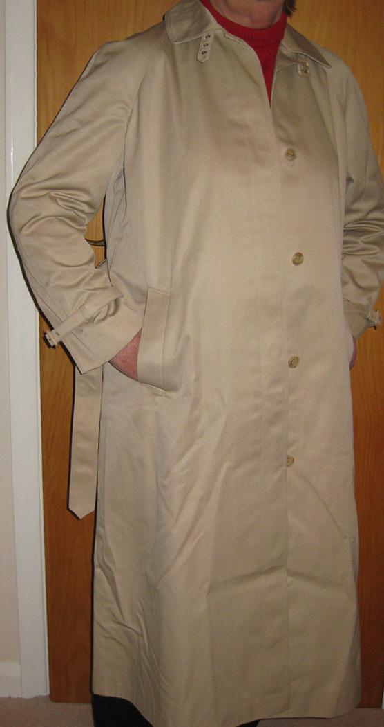 Preview of the first image of Ladies Dannimac coat to fit size 16.