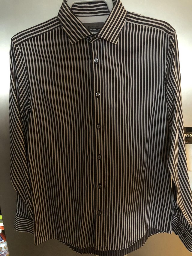 Preview of the first image of Men’s Shirt M 15 1/2 - 16 collar New without tag.
