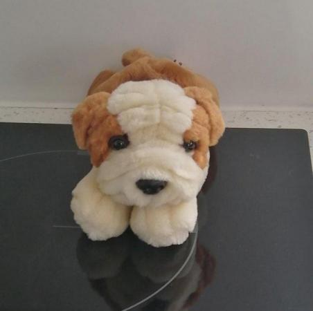 Image 14 of Keel Simply Soft Collection Puppy Dog Soft Toy.  Length 8".