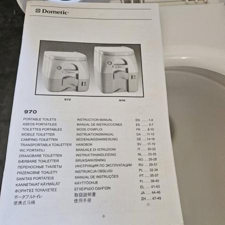 Image 2 of Dometic 972 portable toilet for sale