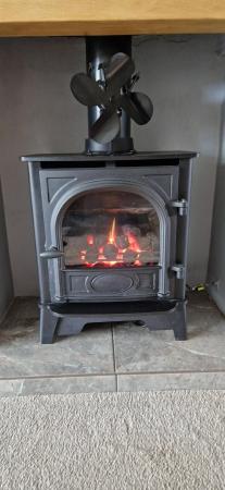 Image 1 of Gazco Stockton 5 gas fire stove cast iron