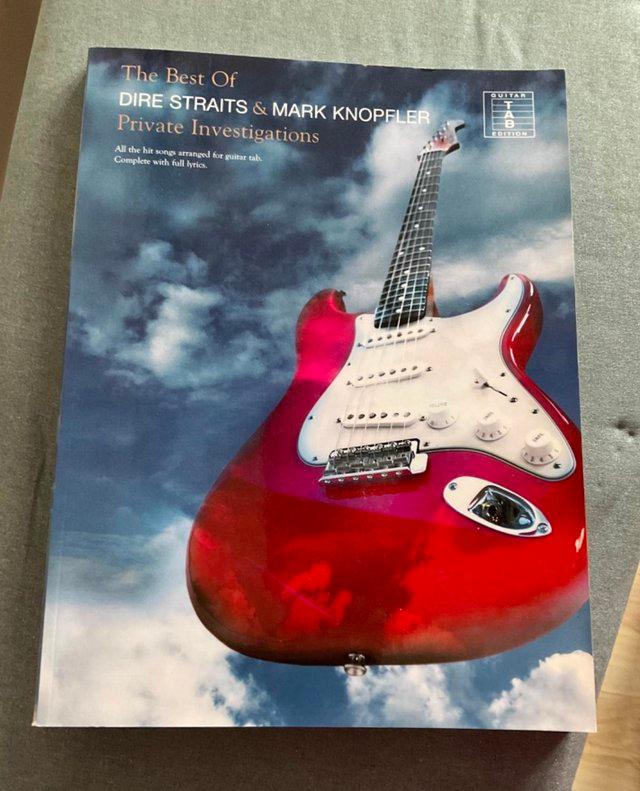 Preview of the first image of Guitar Book Dire Straits Learn to play.