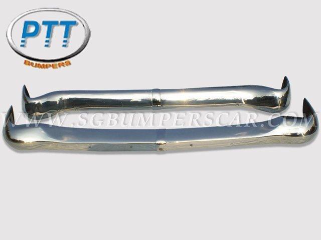 Preview of the first image of Opel Rekord P1 Stainless Steel Bumper (57-60).
