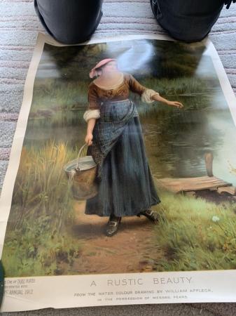 Image 1 of Vintage poster A rustic beauty by willliam affleck