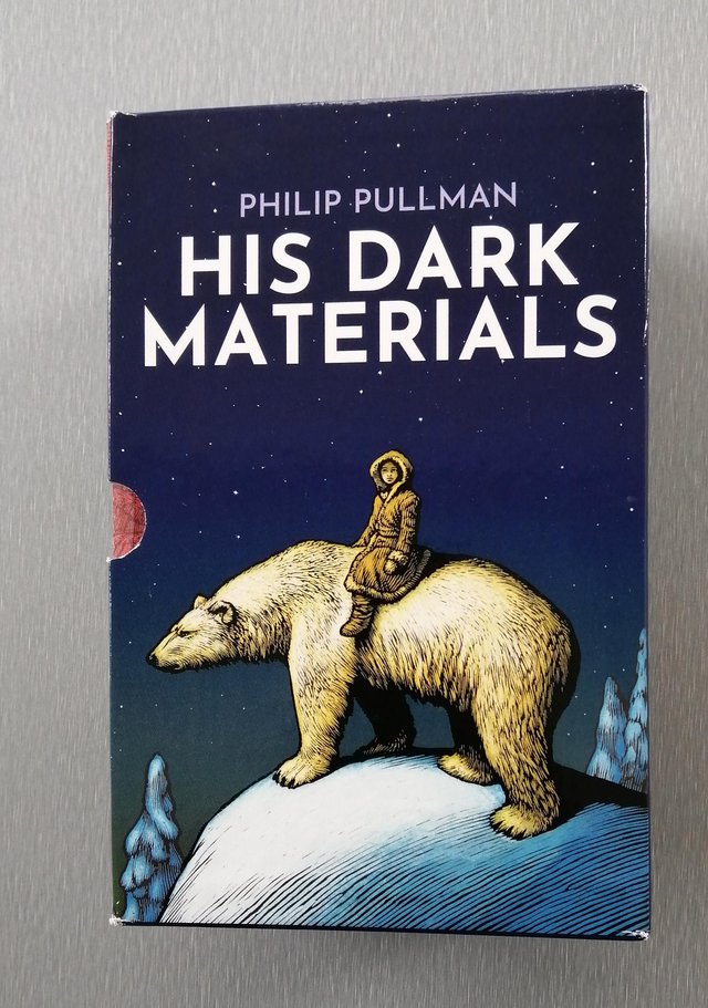 Preview of the first image of Philip Pullman Fantasy Trilogy: His Dark Materials"..