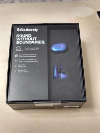 Image 16 of Skullcandy Push True Wireless Earbuds Blue Limited Edition