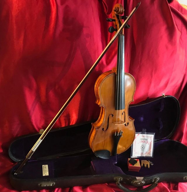 Preview of the first image of Vintage Concert Violin Quality Stradivarius Copy.