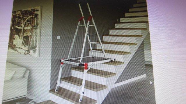Preview of the first image of Staircase Decorating Platform Made By Hailo(Germany).
