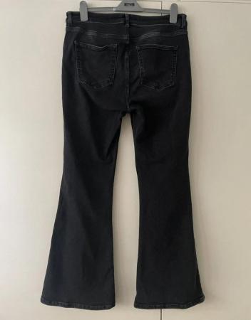 Image 2 of Black George jeans size 16