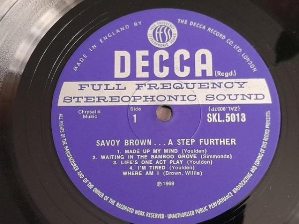 Image 4 of Savoy Brown,"A Step Further",1969 UK Stereo,Unboxed Decca.