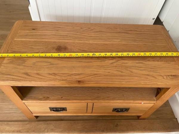 Image 1 of TV unit with drawers solid wood