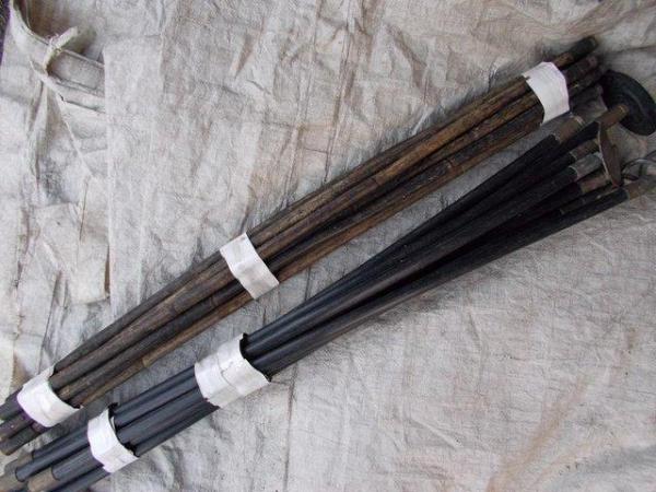 Image 3 of 2 Chimney / drain cleaning sets with attachments