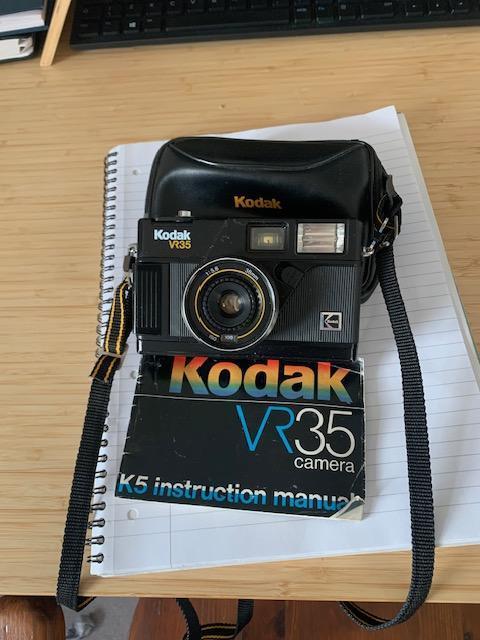 Preview of the first image of Retro Kodak VR35 Camera & Case.