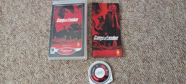 Image 1 of gangs of london game for sony psp console with free postage
