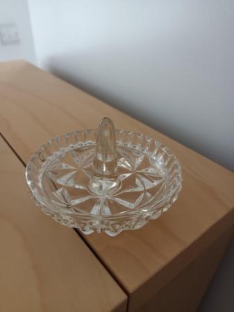 Image 2 of Cut Glass Dressing Table Trinket Set