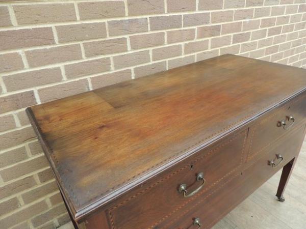 Image 9 of Edwardian Chest of Drawers / Dresser (UK Delivery)