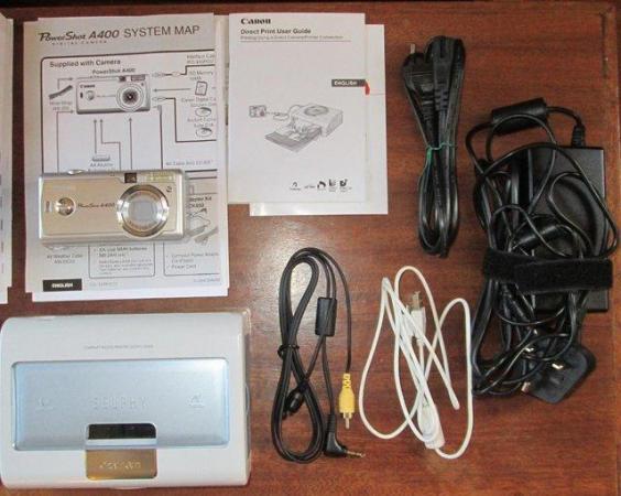 Image 1 of Canon A400 Digital Camera & Selphy CP400 Printer