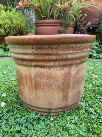 Image 3 of Nice glazed frost proof plant pot