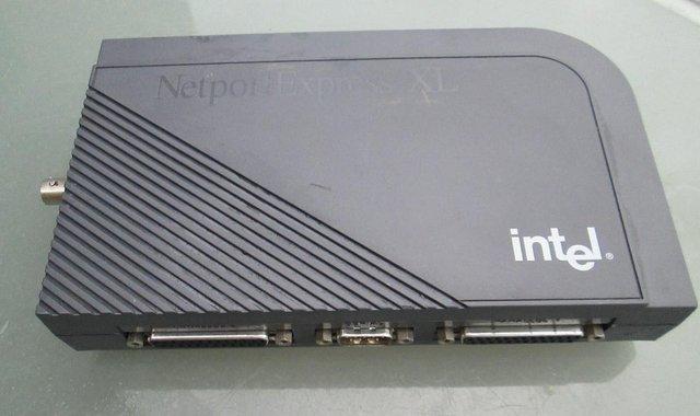 Preview of the first image of Intel Netport Express XL Coax Print Server - No Power Supply.