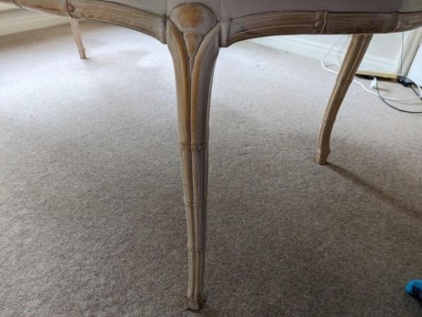 Image 6 of Vintage Faux Bamboo 8 Seat Dining Table, Sideboard & Dresser