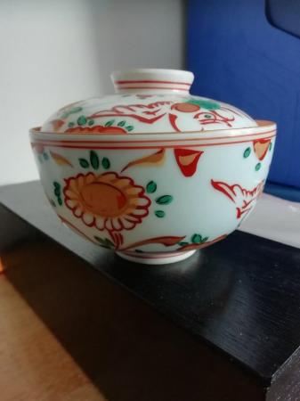 Image 1 of Soup bowl - Porcelain with lovely design