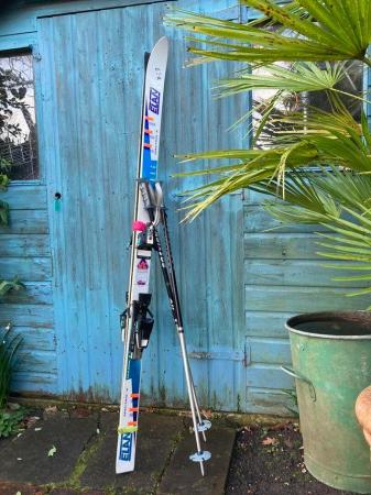 Image 1 of Elan Ski's and Poles with Salomon 357 Bindings
