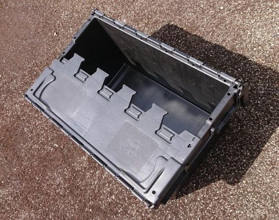 Image 1 of Large Tough Plastic Storage Boxes With Lids