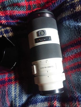Image 1 of Sony 70-200 G F2.8 A Mount Zoom Lens