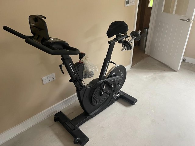 Preview of the first image of Echelon connect sports exercise bike for sale.