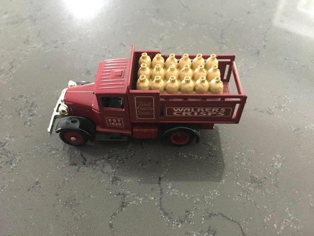 Preview of the first image of Seven Corgi toy van collection.