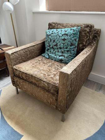 Image 2 of Designers Guild Armchair, VERY GOOD CONDITION