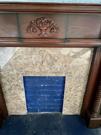 Image 1 of Fireplace marble inset buyer to collect please