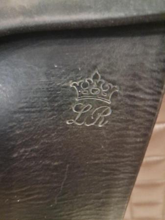 Image 7 of Leather 17.5" gp brown saddle