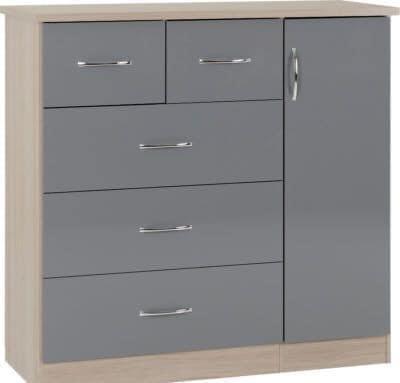 Preview of the first image of Nevada 5 drawer low wardrobe..