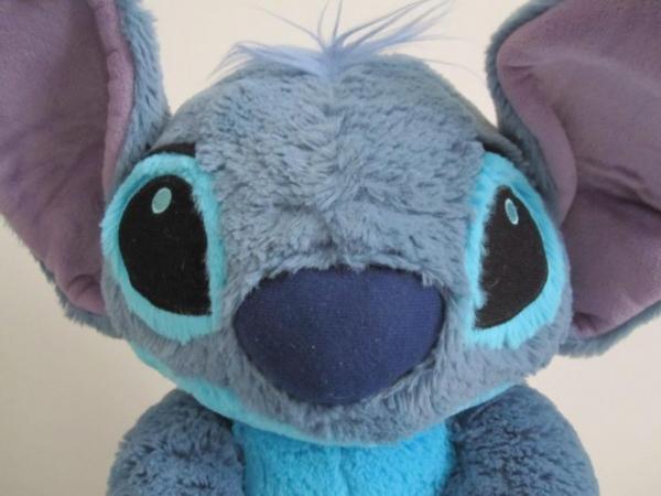 Image 3 of Stitch soft toy from Disney store